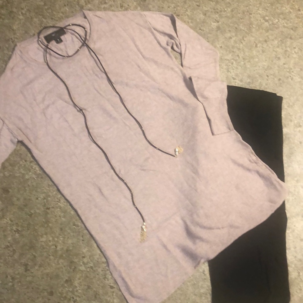 🐙Dusty Rose Tunic - so soft - EUC🐙